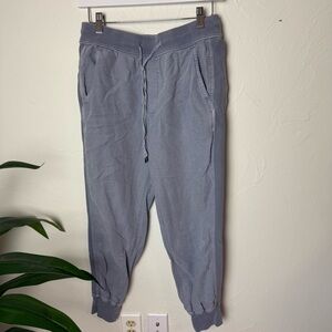 GAP Soft Gray Drawstring Jogger Sweatpants | Size Small